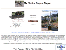 Tablet Screenshot of electricycle.com